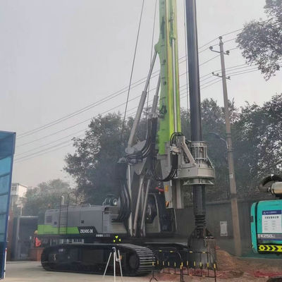 ZR240C 3K হাইড্রোলিক পাইলিং রিগ ISO9001 70m রোটারি ড্রিলিং রিগ