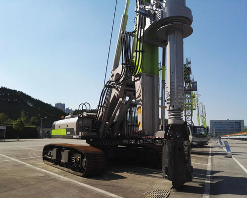 Zoomlion Zr160c-3 হাইড্রোলিক পাইলিং মেশিন ড্রিলিং গভীরতা 62 মি