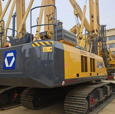 Xr220d ব্যবহৃত হাইড্রোলিক পাইলিং মেশিন ক্রলার রোটারি ড্রিল রিগ